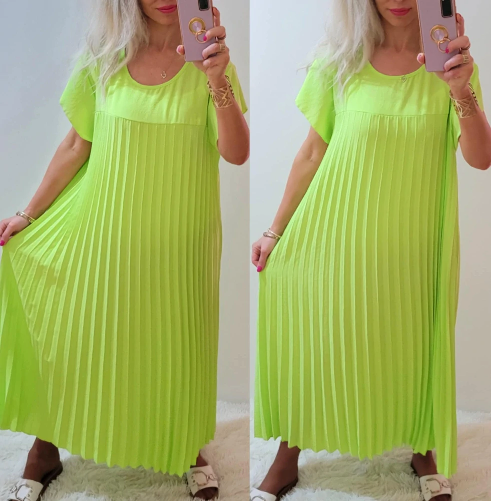 Dámské plisované šaty ELLA