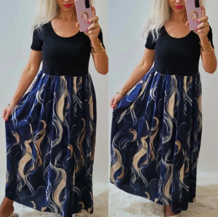 Dámské šaty ZORKA tmavě modrá