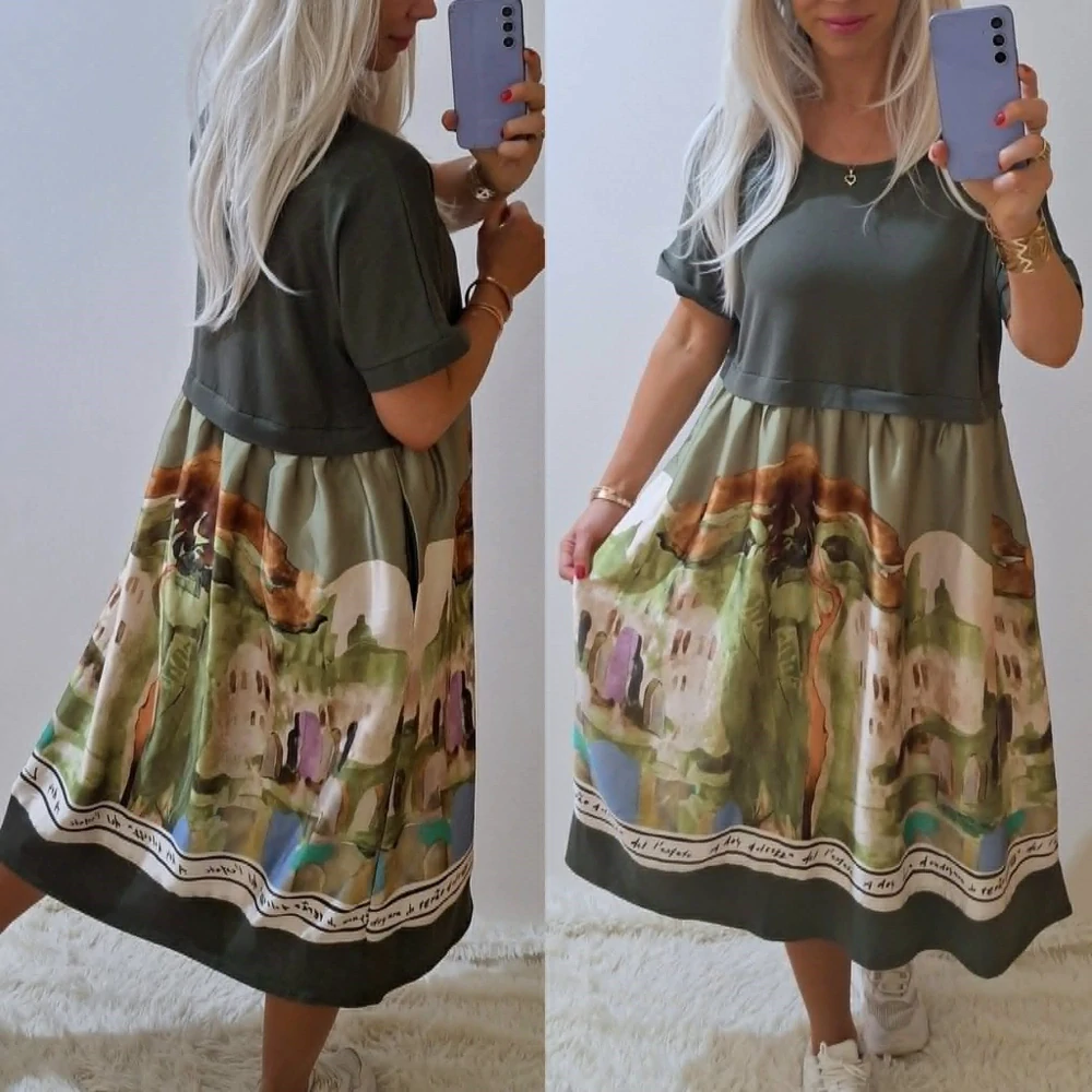 Dámské šaty MIRJA khaki