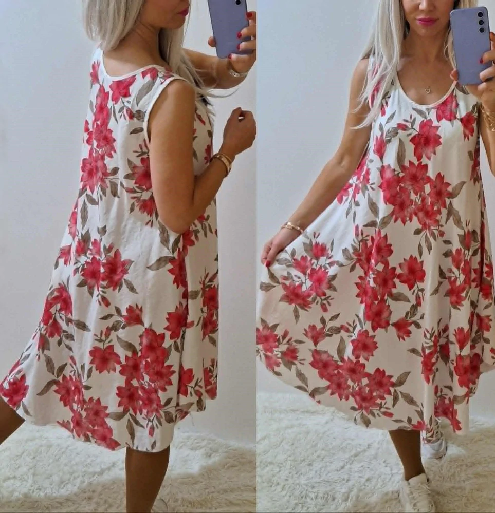 Dámské šaty JOANA červená