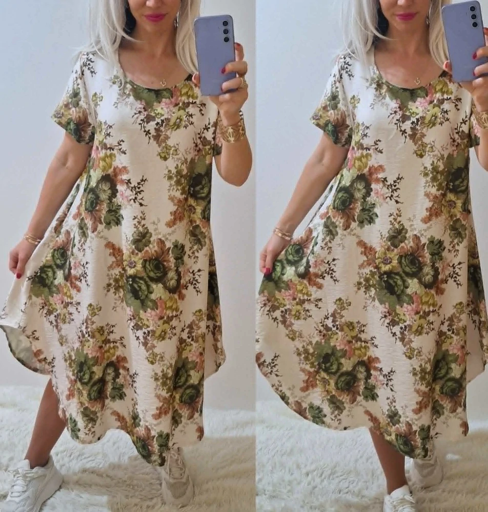 Dámské šaty NESSÍ zelená