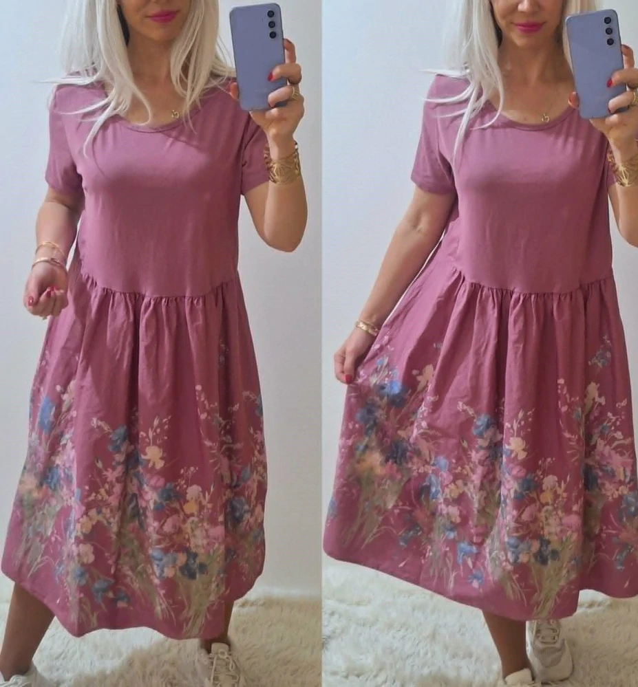 Dámské šaty VESNA fialová