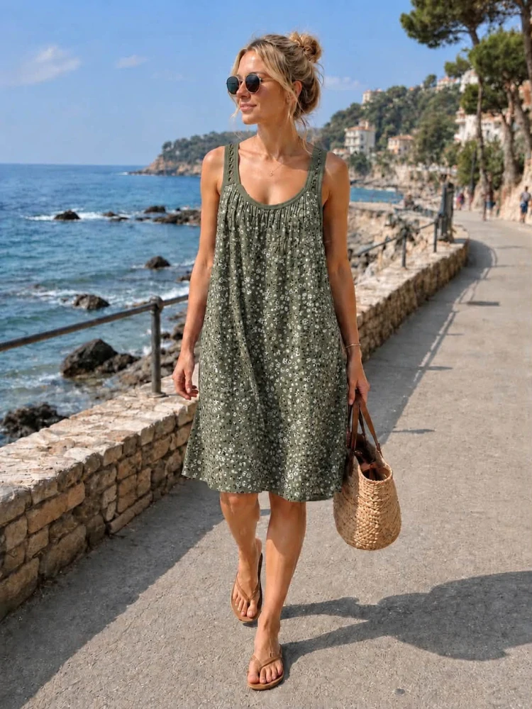 Dámské šaty SALLY khaki