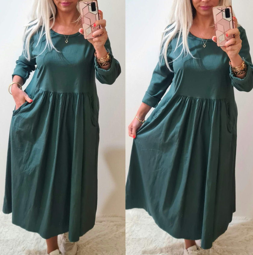 Dámské šaty MÁLKA zelená