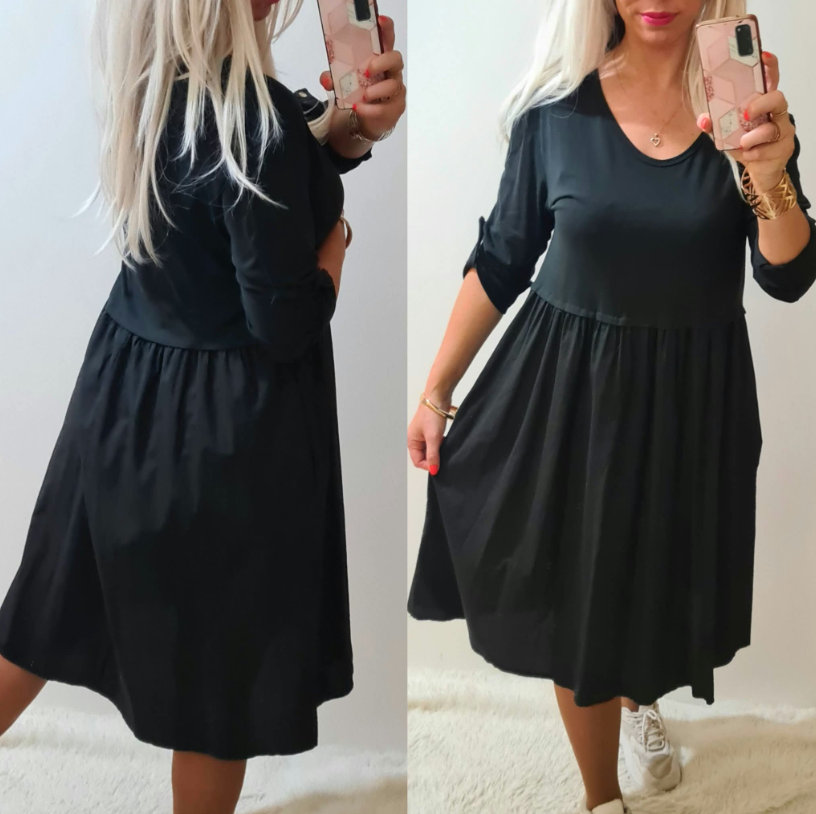 Dámské šaty NATY černá