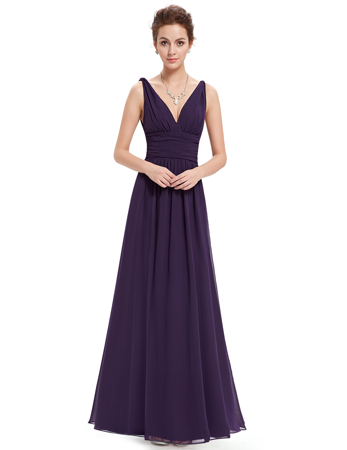 Plesové a společenské šaty Ever Pretty fialová