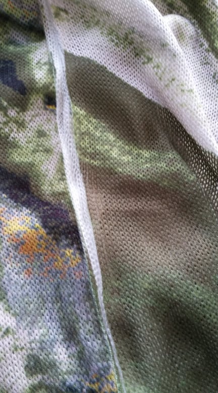 Dámský přízový svetřík/halenka MADLA zelená 2. jakost