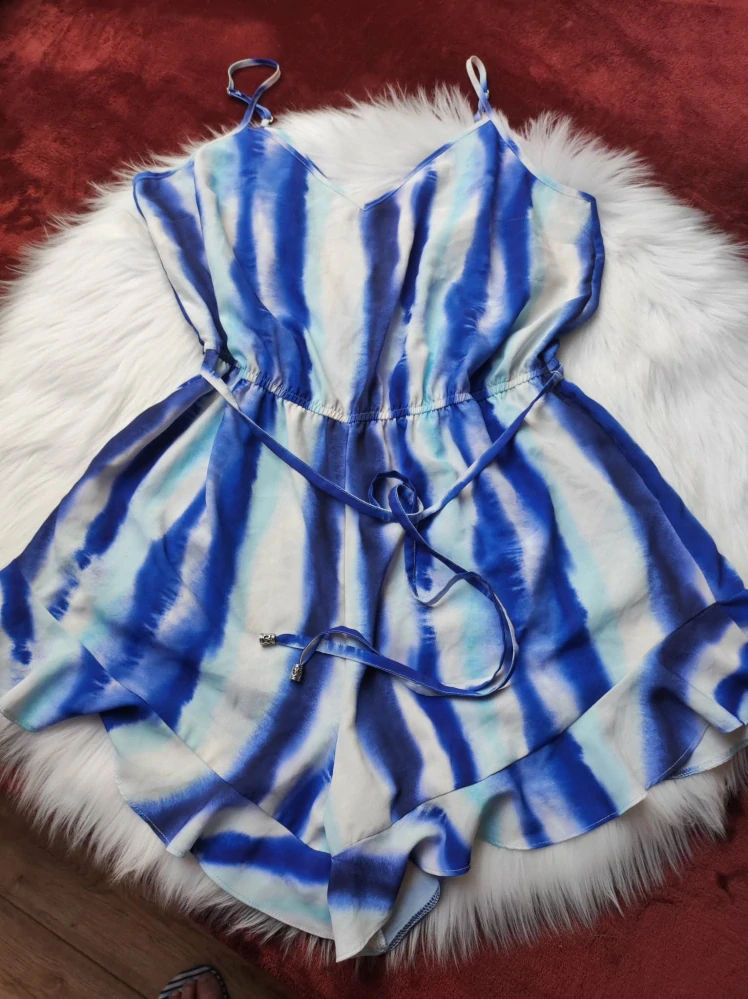 Dámský krátký overal BĚTA modrá