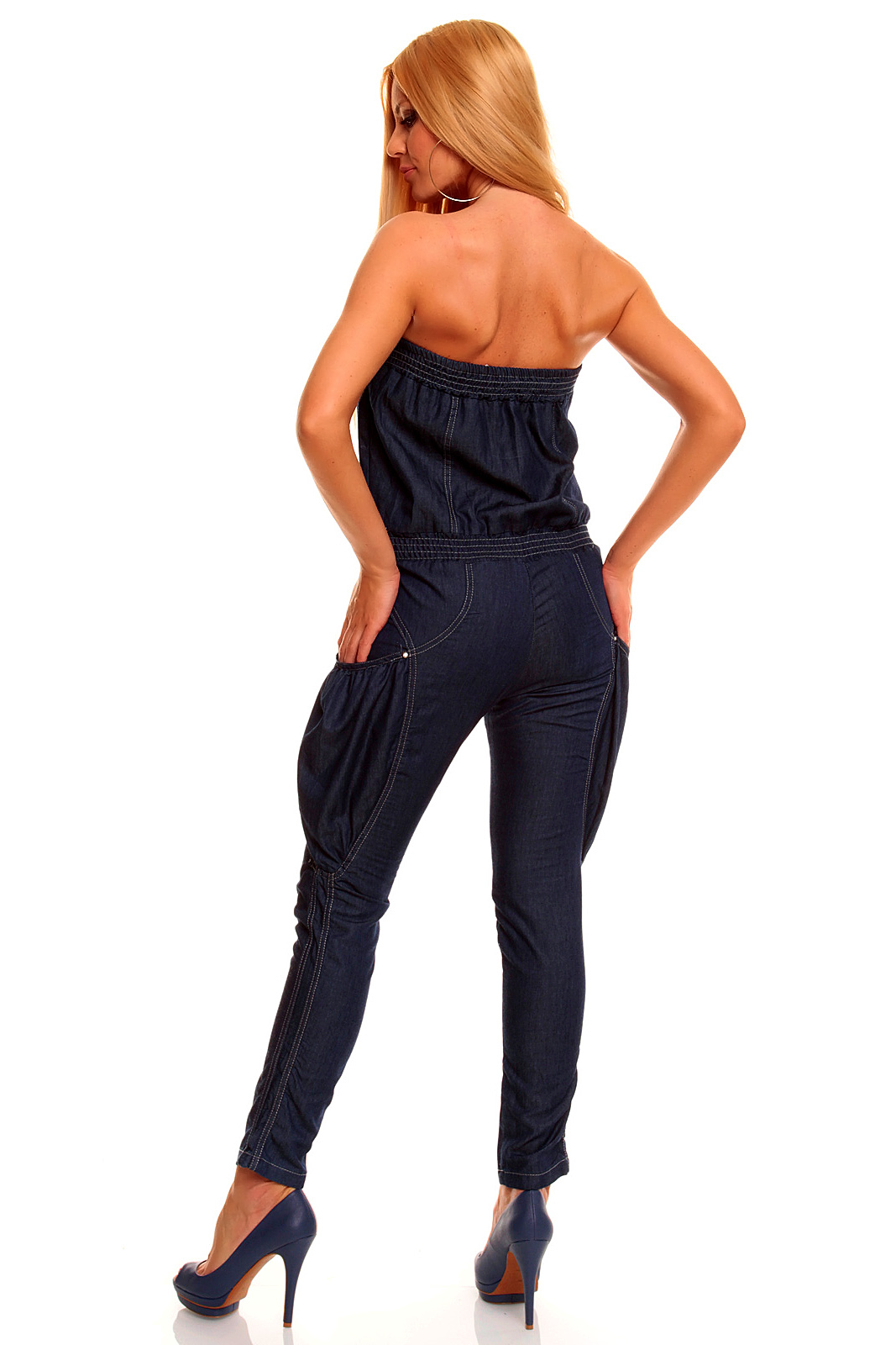 Dámský overal modrý