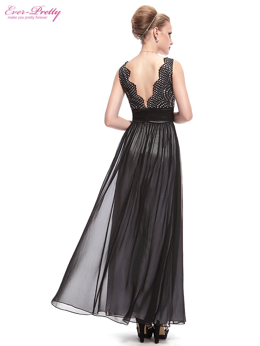 Ever Pretty plesové dlouhé šaty černá