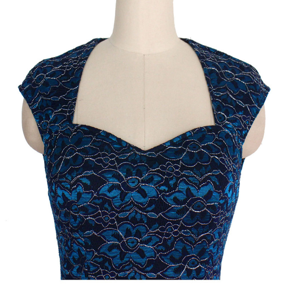 Společenské šaty modré