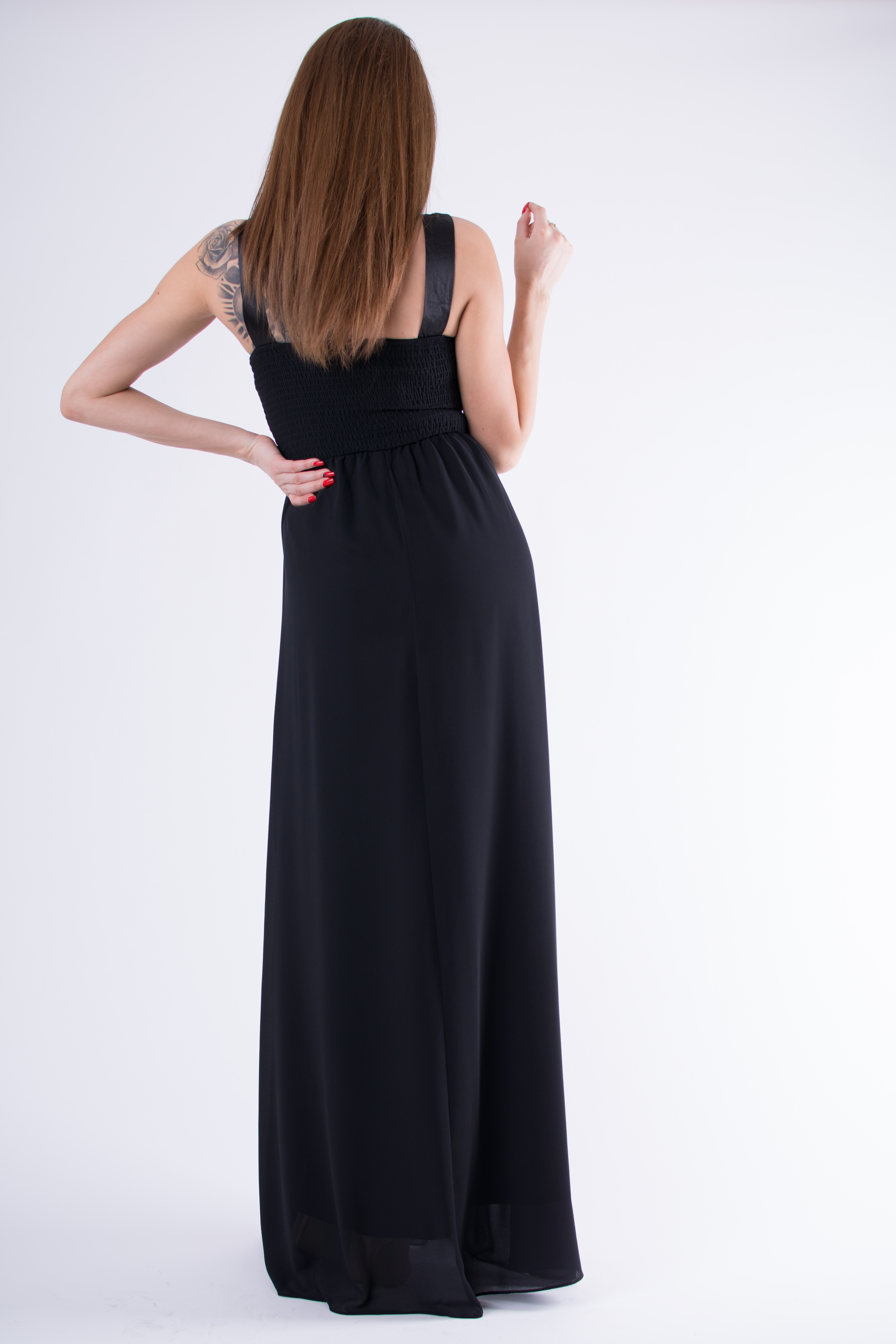 Dámské společenské dlouhé šaty Deborah černé