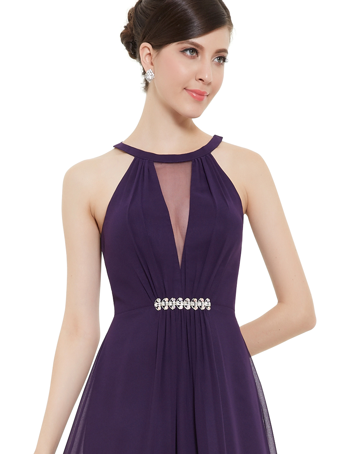 Ever Pretty plesové a společenské šaty fialová