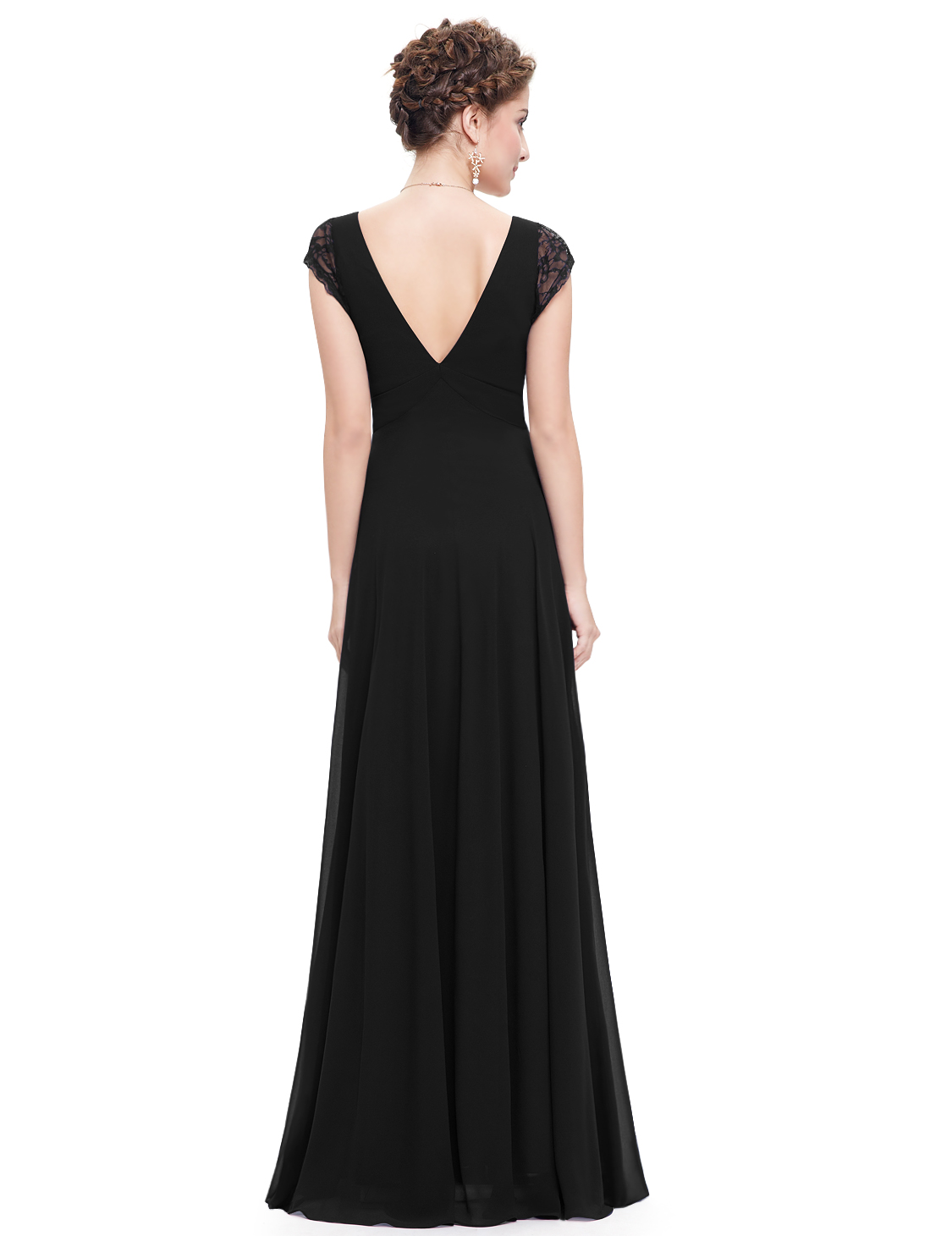 Ever Pretty plesové a společenské šaty  černá