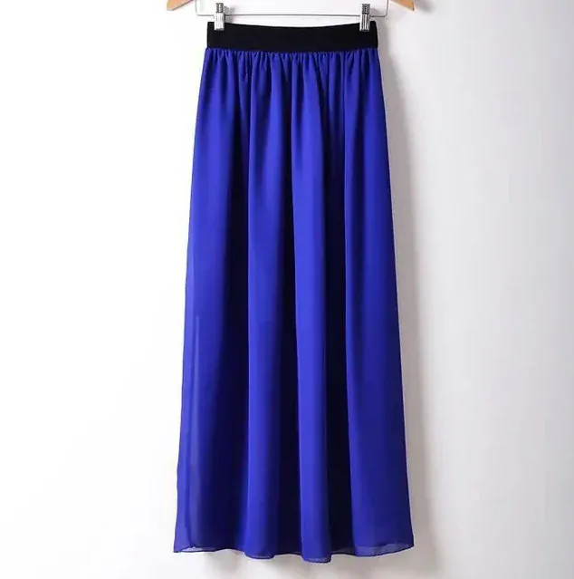 Dámská šifonová sukně HERTA červená