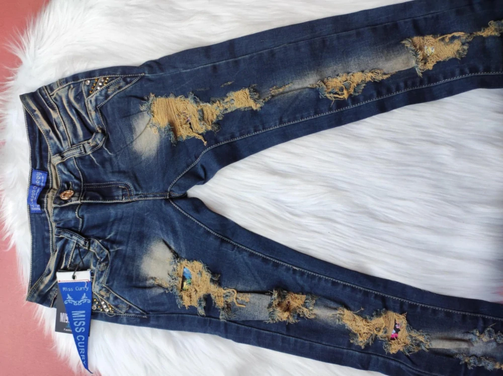 Dámské džínové skinny Miss Curry