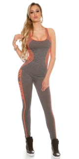 Dámská fitness souprava Koucla oranžová