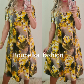 Dámské šaty MINELLI žluté