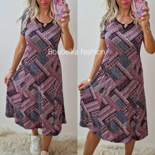 Dámské šaty MIRINA s ozdobou