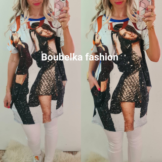 Dámská tunika VOGUE modrá