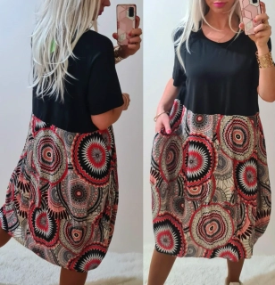 Dámské šaty MANDALA černá