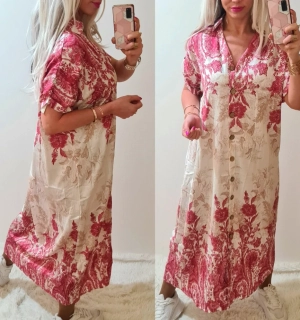 Dámské košilové propínací šaty JENNY 