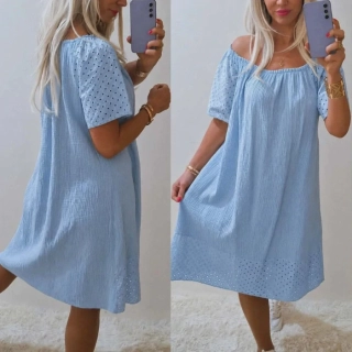 Dámské šaty MINELA mušelín + madeira