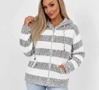 Dámská svetrová mikina DAŠA s kapucí